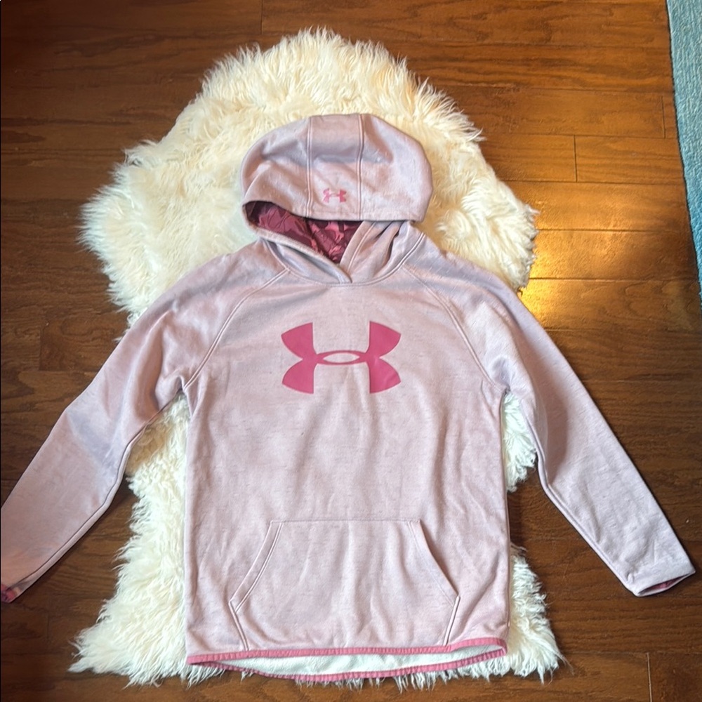 Pink Under Armour Hoodie